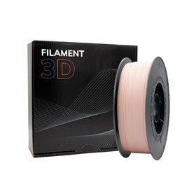 Filamento 3D PLA, Diâmetro 1.75mm, Bobina 1kg, Rosa Pastel - Compatível