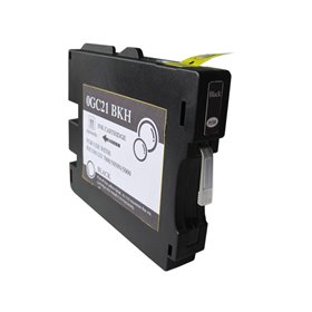 Ricoh GC21K Tinteiro Preto Pigmentado - Compatível