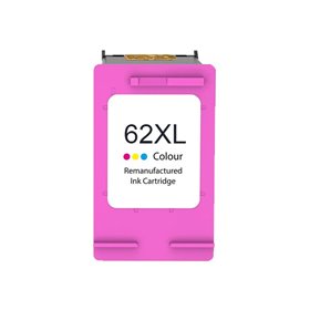 HP 62XL Tinteiro Cores - Compatível