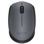 Rato sem fio Logitech M170/ até 1000 DPI/ cinza
